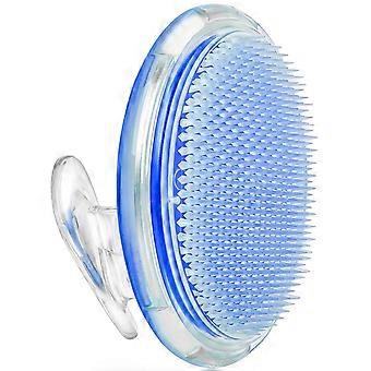 Szczotka peelingująca do leczenia wrastających włosków, narzędzie zapobiegające podrażnieniom po goleniu, do ciała i twarzy, delikatny peeling do skóry z ergonomicznym uchwytem, ​​do stosowania na mokro i na sucho