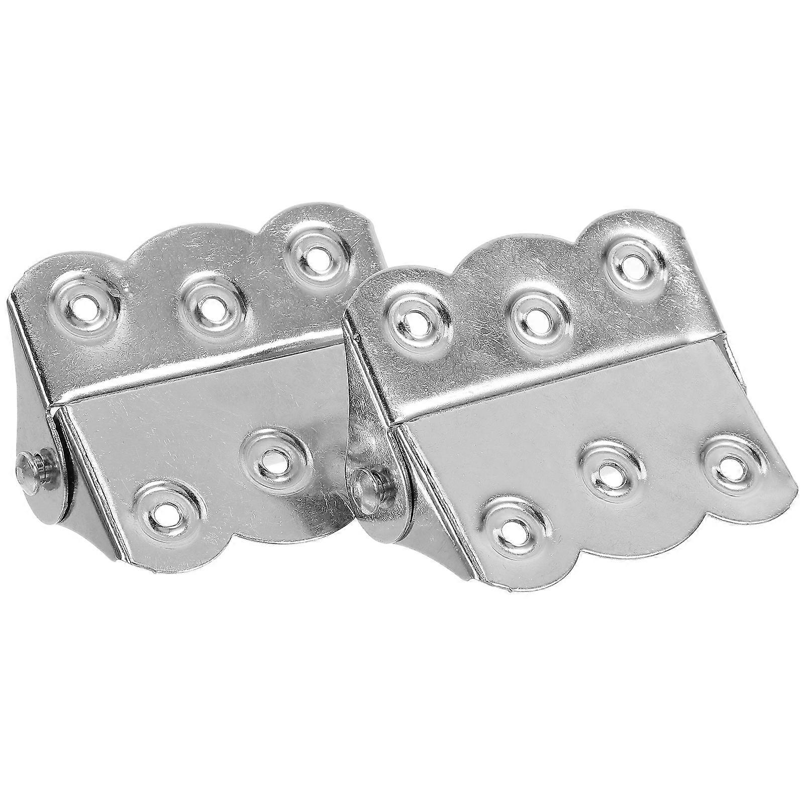 Automatic Self Closing Door Hinges for Screen Door 2Pcs Silver Finish