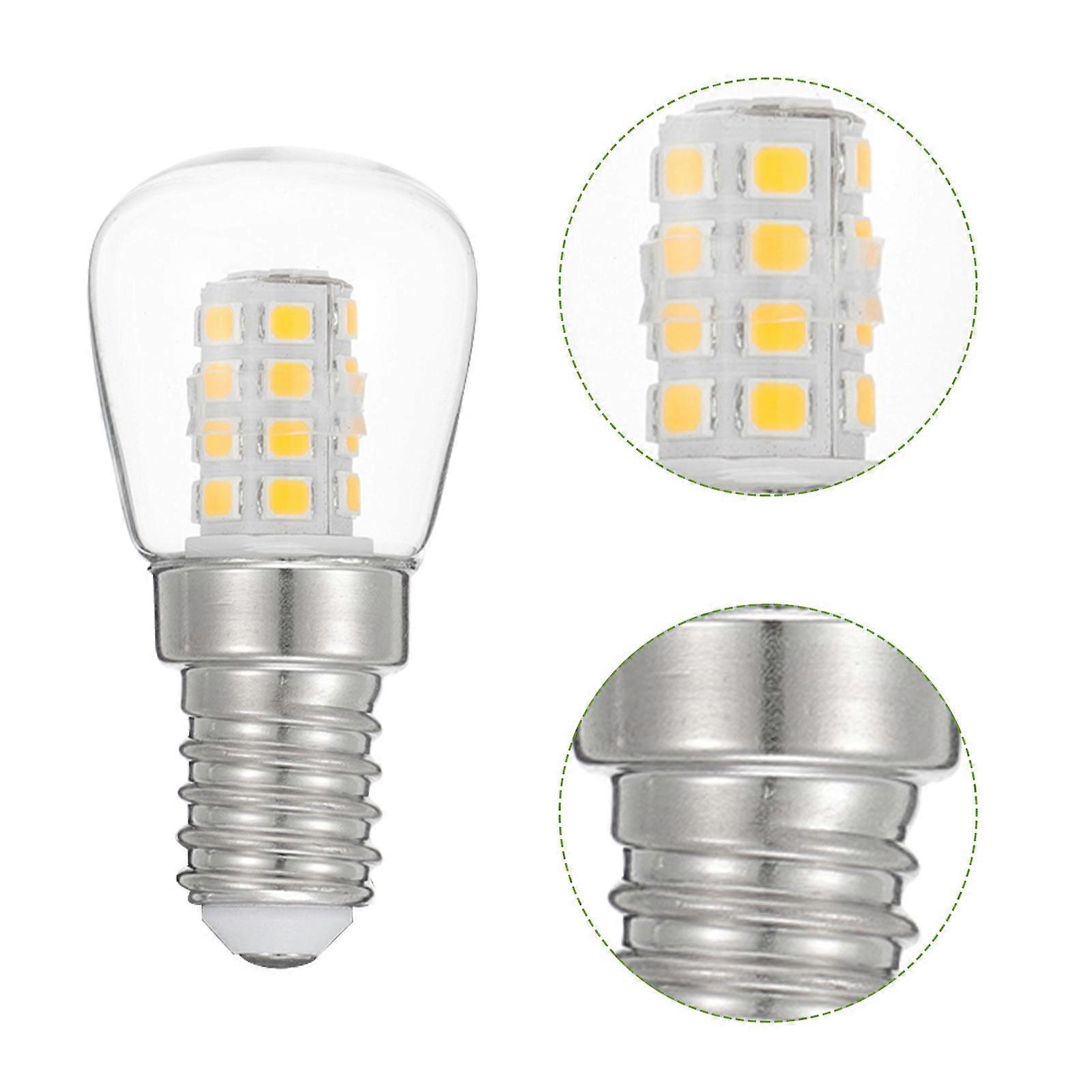 Refrigerator Bulb E14 Base Bulb for Lighting 4Pcs Replacement