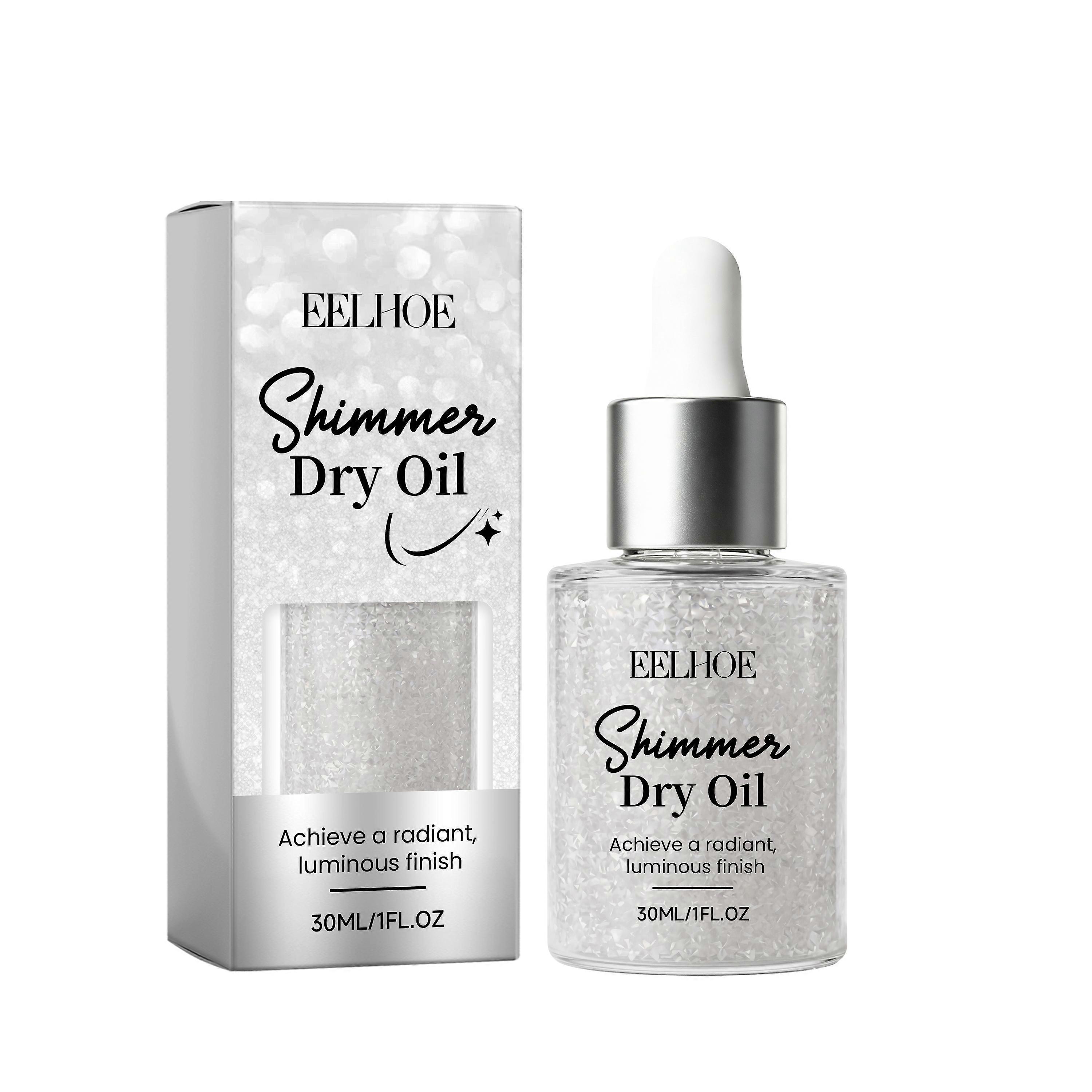 2pcsSilver Body Shimmer Oil