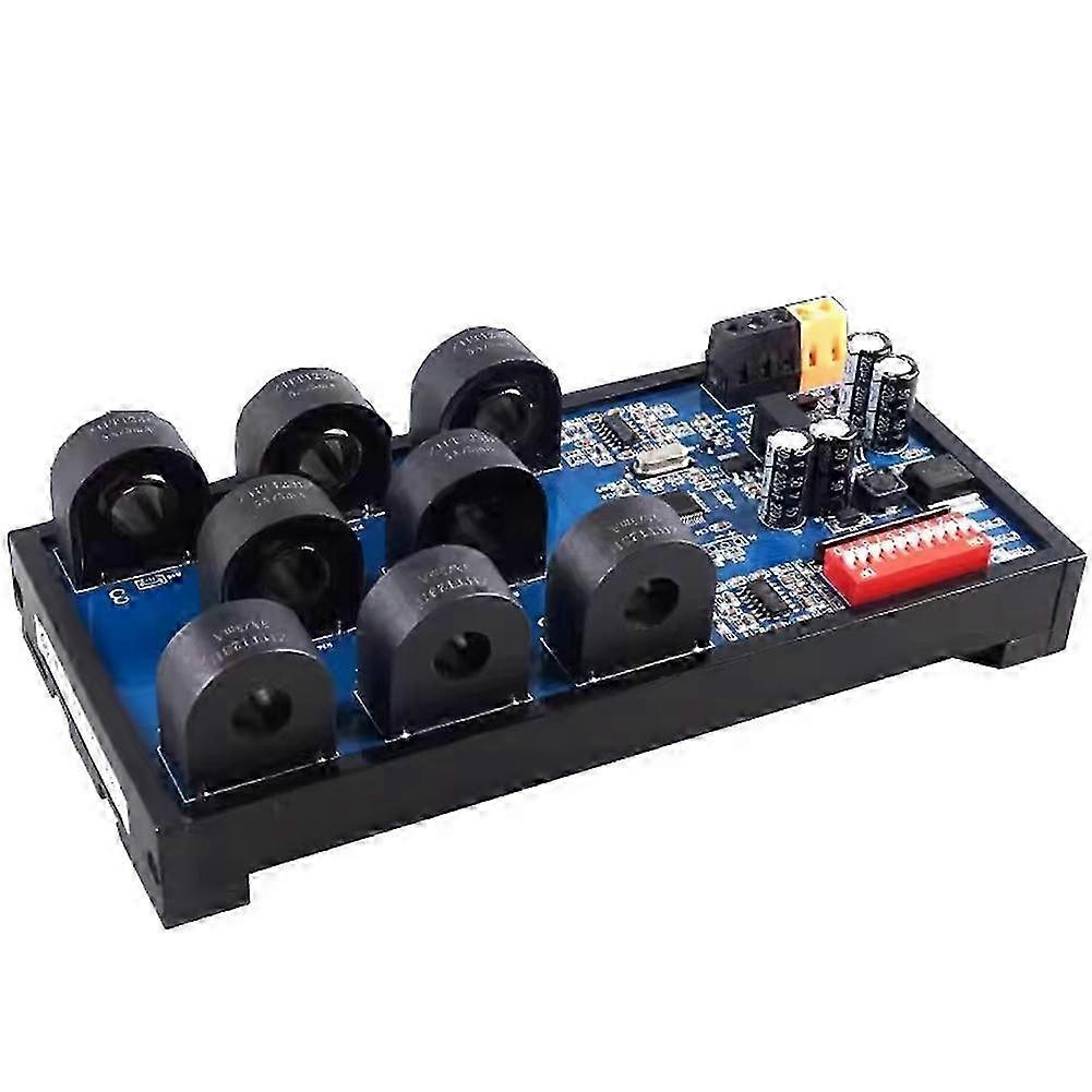 RS485 AC Current Transcompatible withmer Detection 0-50A Module Modbus RTU Communication compatible with Current Data Acquisition B