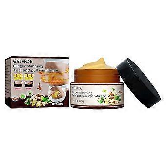 Eelhoe slimming ginger mask - fat-burning body mud without heating, ginger therapy to drive away cold, tighten thighs & waist fat for for daily skin c