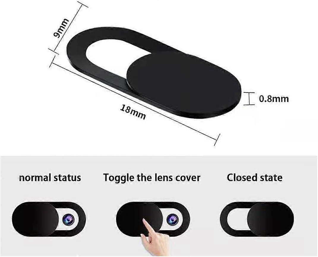 Webcam Protective Cover, 8Pcs Ultra-Thin Webcam Protective
