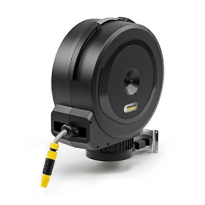 Automatic wall-mounted hose reel