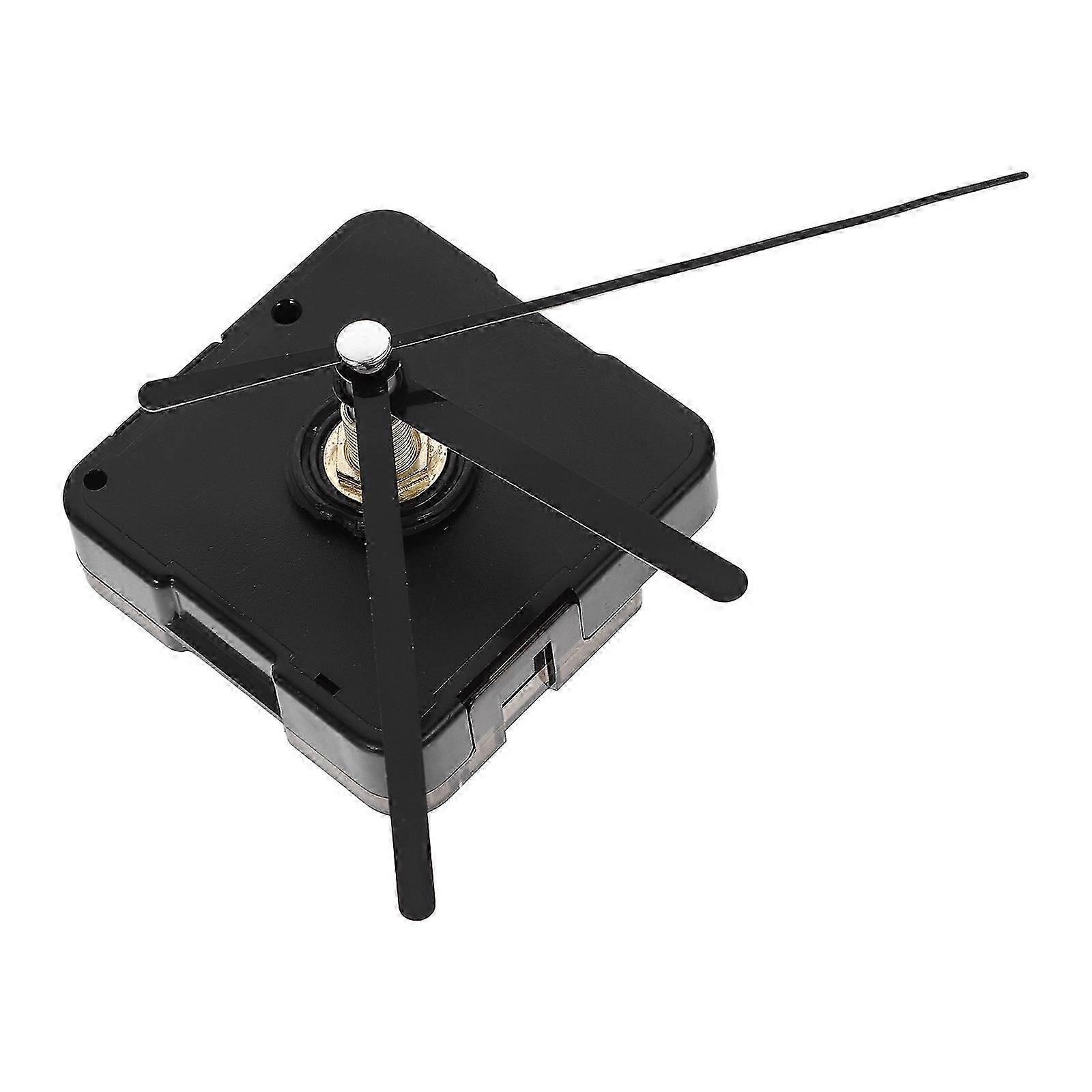 Clock Movement with Black Clock Hands, Simplified Design, Easy Installation, 1 Set