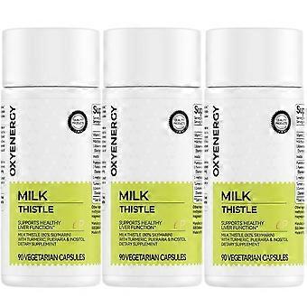 Silymarin Milk Thistle Extract Liver Detox Nutrition Gels & Chews 90 Count