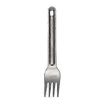 2025 1pc Light Weight Titanium Spoon compatible withk compatible with Outdoor Camping Tableware