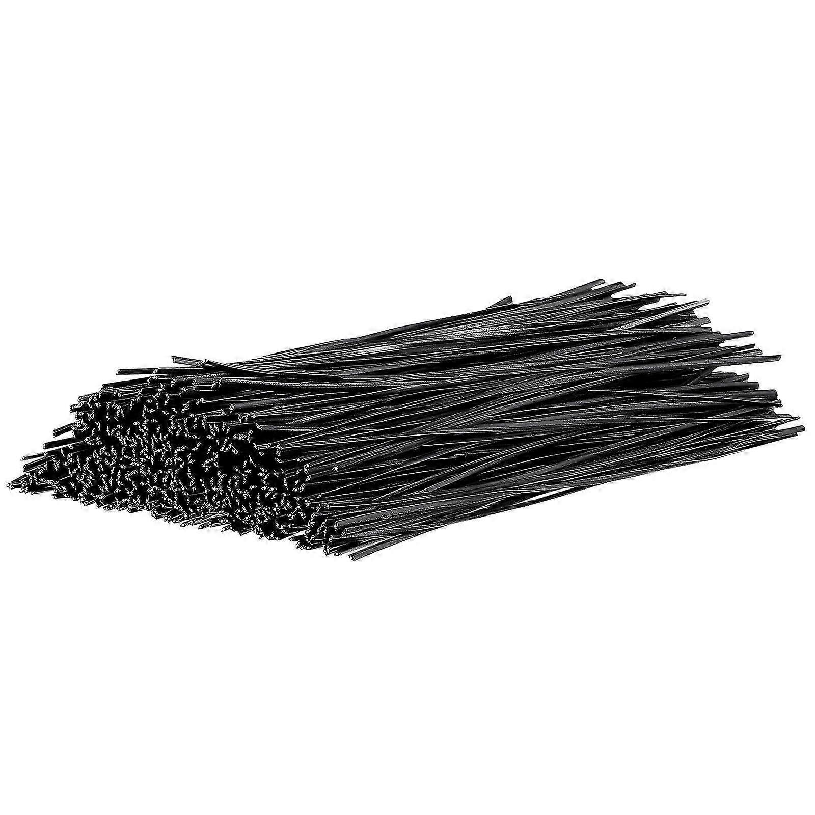 500pcs Rust-proof Cable Organizer Ties, 15cm Black Wire Wraps