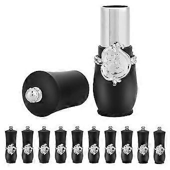 Tubos de pintalabios vacíos para bálsamo labial casero, envases reutilizables, diseño listo para regalar.