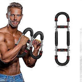 Home Gym U-Shaped Twister Bar for Arm & Chest Strength Training, Portable Fitness Equipment for Men & Athletes-hcx1