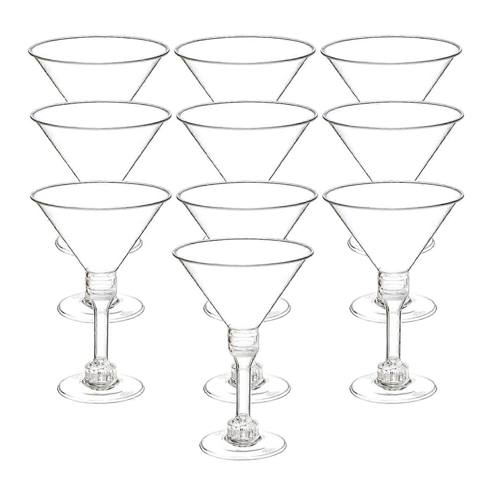 Transparent Cocktail Cups Cups for Home Use 10Pcs