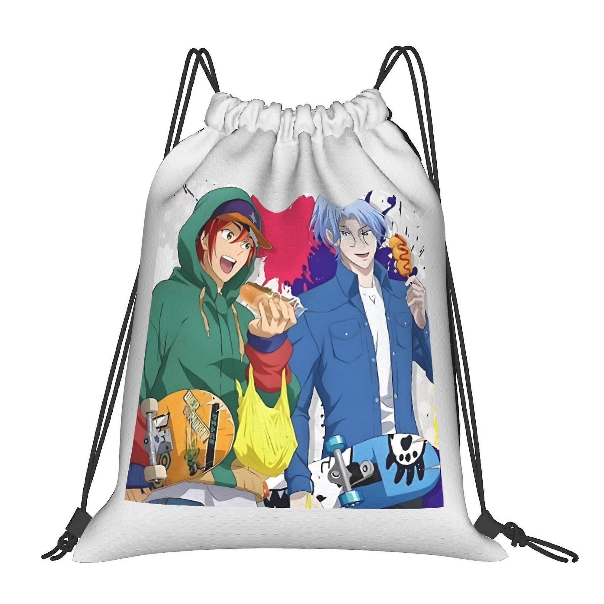 Anime Drawstring Bags-Cqazw