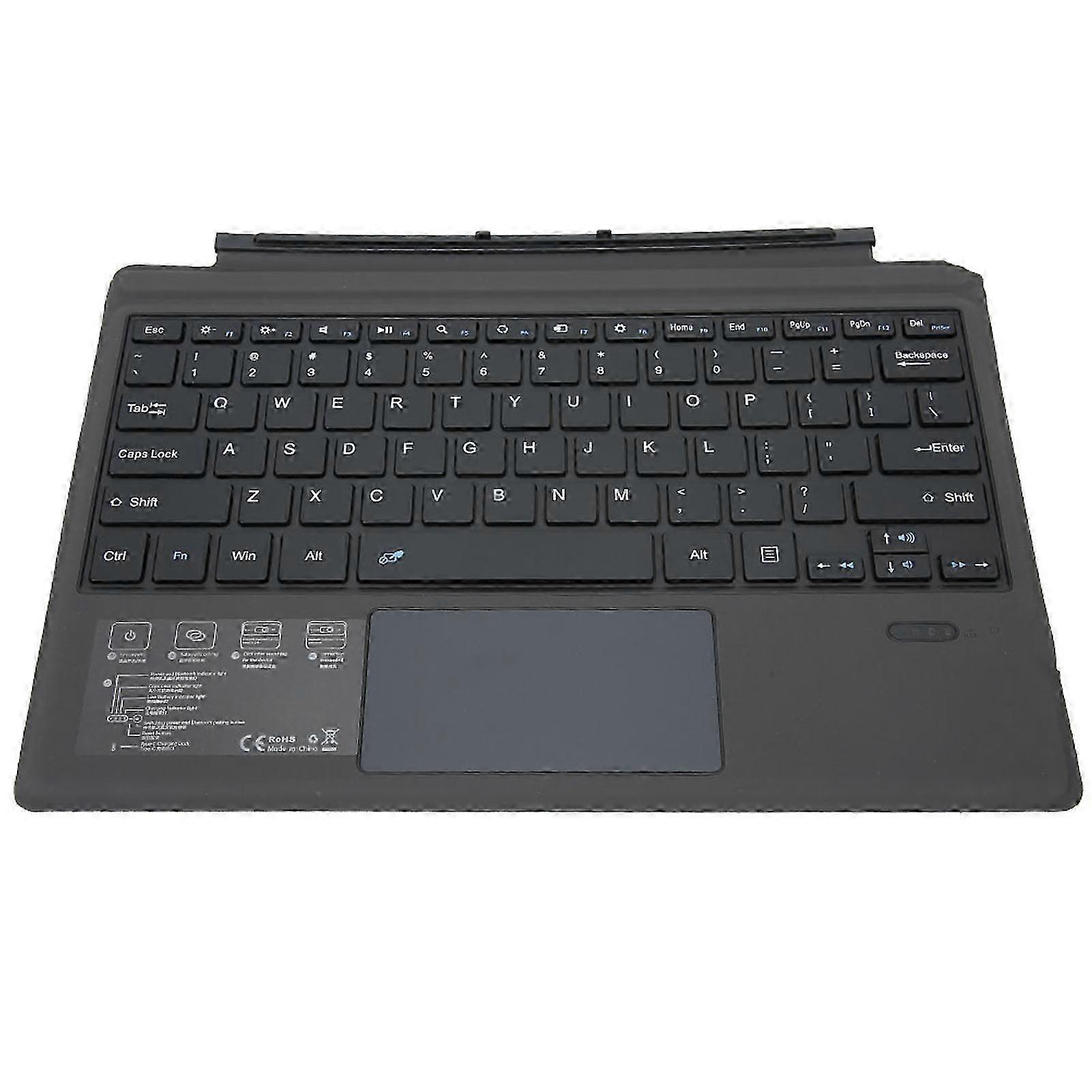 Bluetooth Wireless Magnetic Absorption Slim Keyboard For Microsoft surface pro3/4/5 Tablet PC