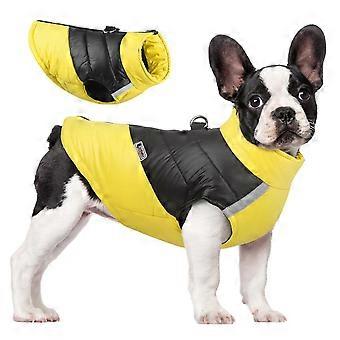 Pet Dog Jackets Winter Pet Clothes compatible with Small Dog Warm Jackets Coat Outfit with Reflective Strips Waterproof Dog Jackets silver gray XXL