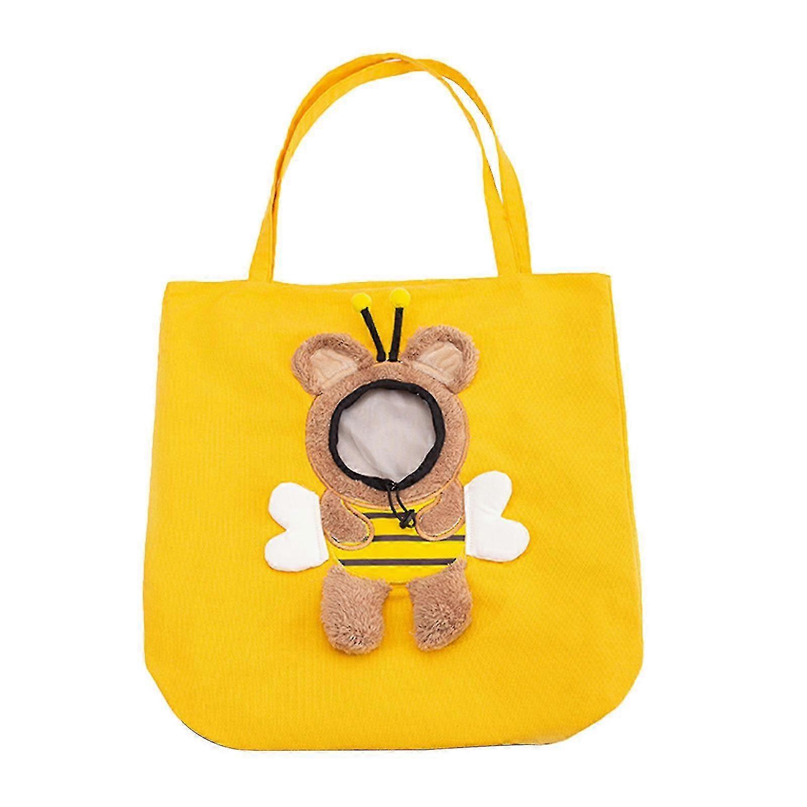Adjustable Drawstring Pet Tote Bag