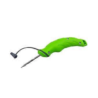 Ferramenta de perfuração com agulha oca em aço inoxidável para barcos e pesca, ideal para sangrar e quebrar gelo. Design retrô multicolorido.