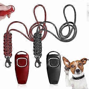 2pack/lot Training Whistle for Dogs, Durable and Portable with Clicking Feature Dog Whistle Recall YT
