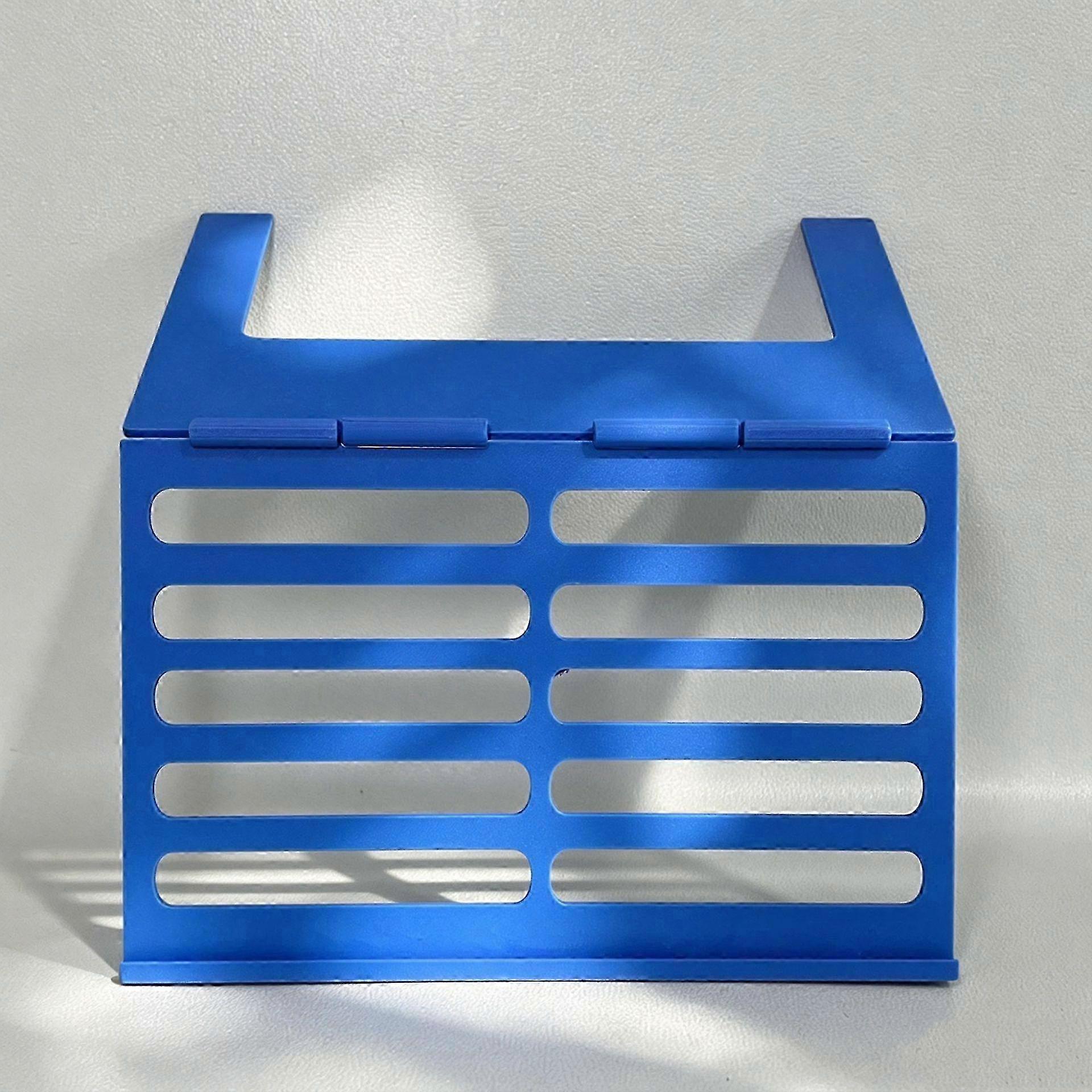 Compact Foldable Mahjong Rack Angled