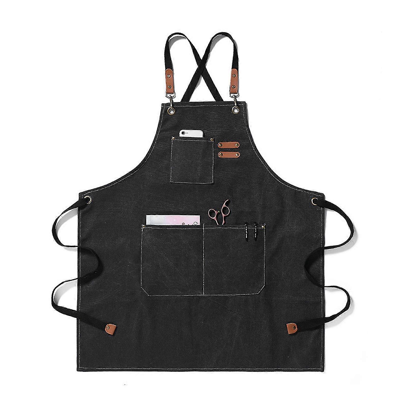 Adjustable Lace-up Canvas Apron