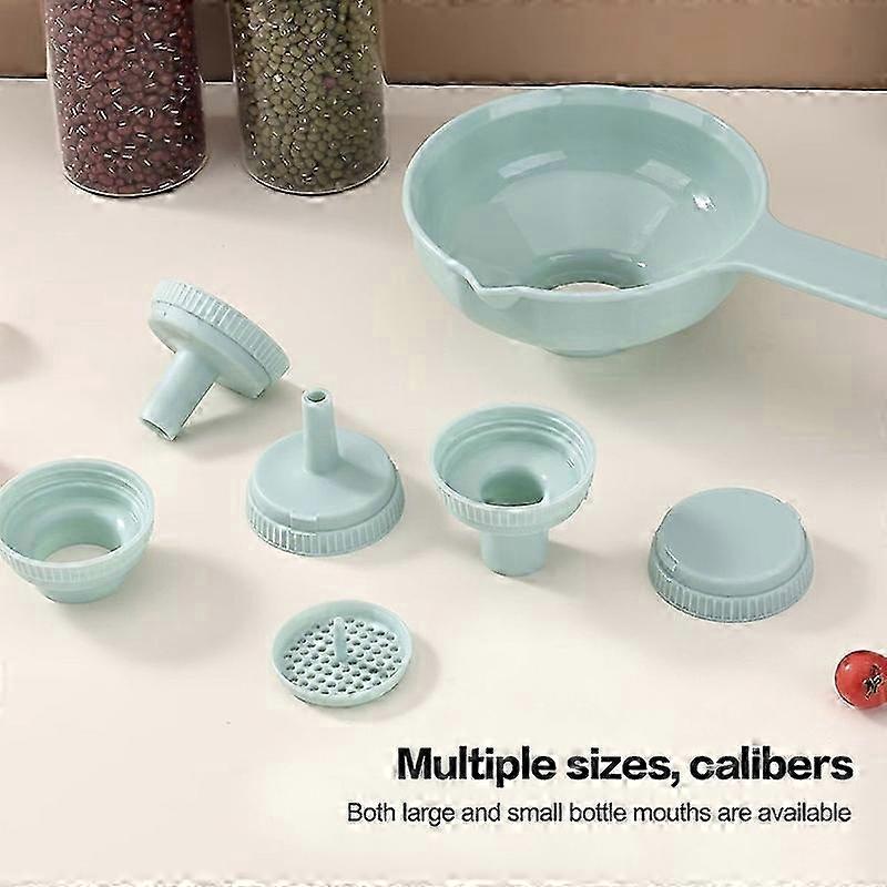 Six-Way Adjustable Kitchen Funnel