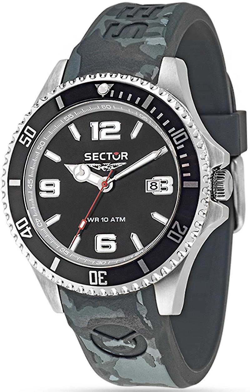 Sector 230 Quartz Analog Man Watch with Silicone Bracelet R3251161027