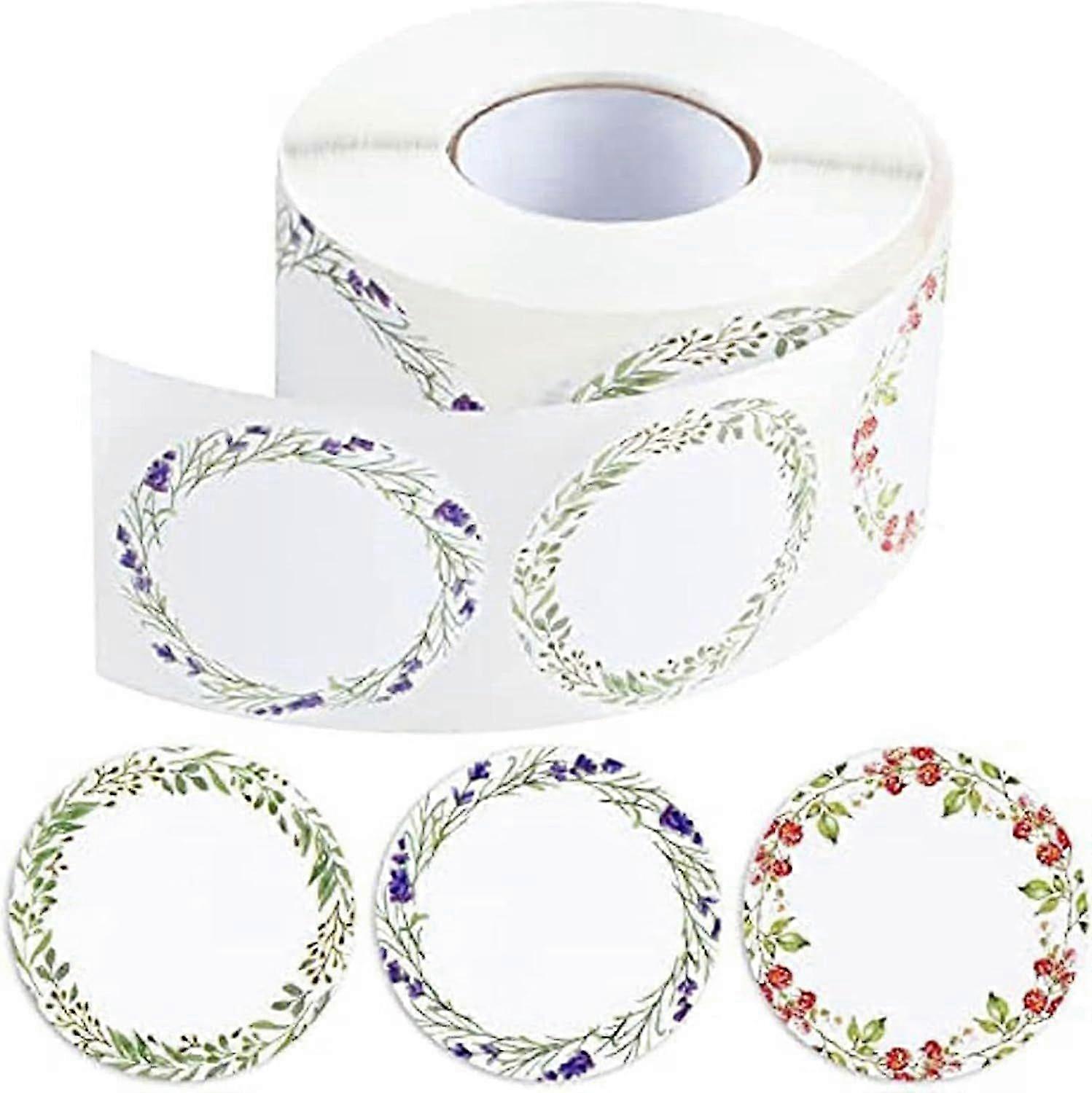500 Round Self-Adhesive Labels 5cm