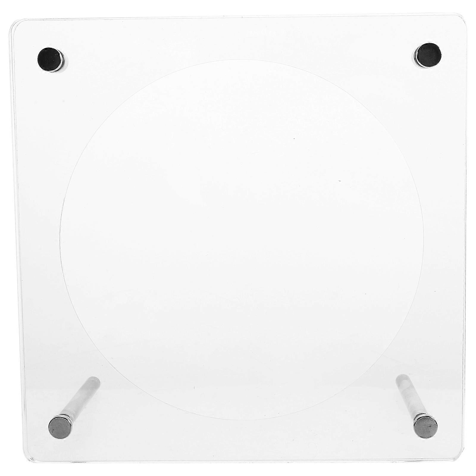 Cd Stand Rack Acrylic for Storage Use Transparent Single Display
