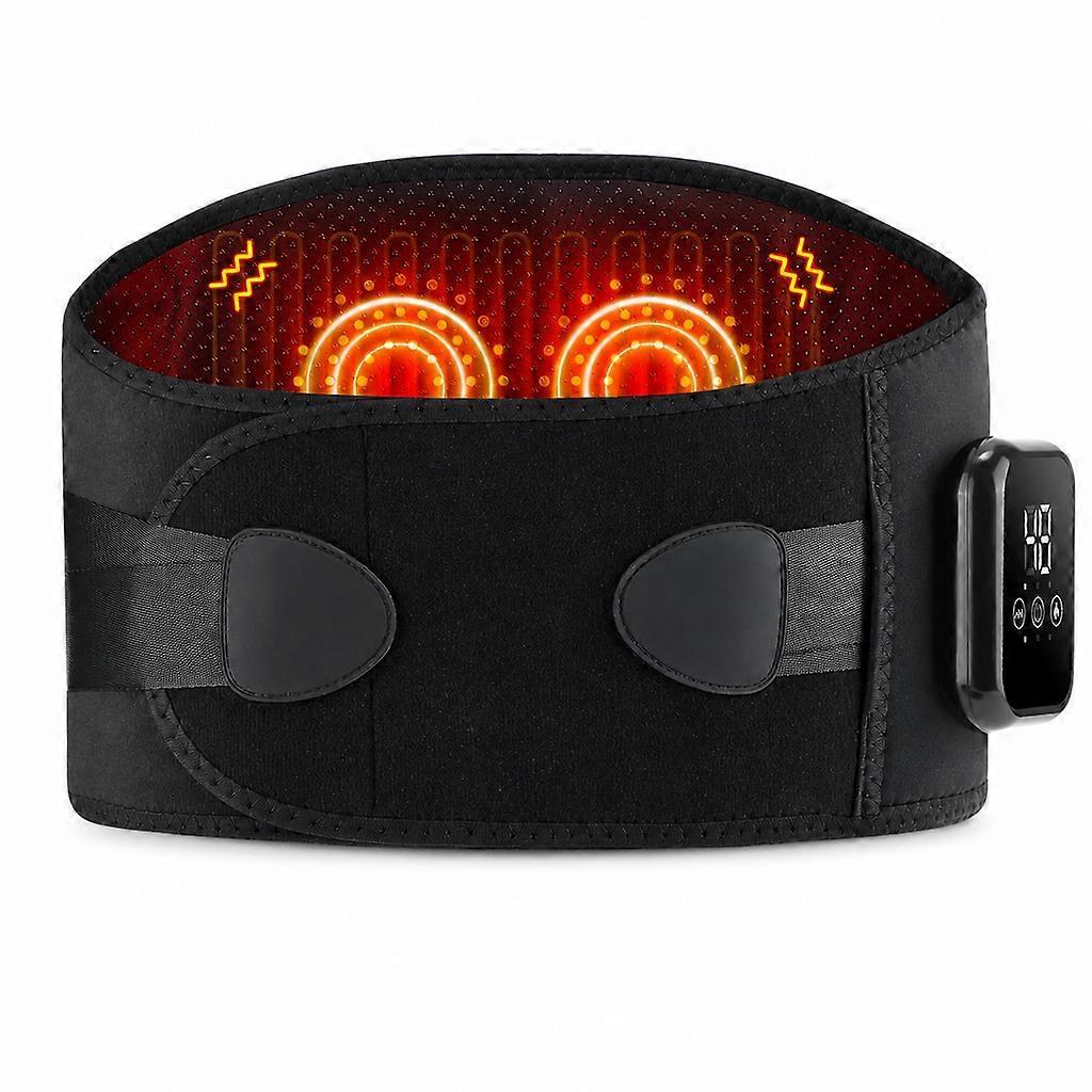 Warm Vibrating Lumbar Support Belt