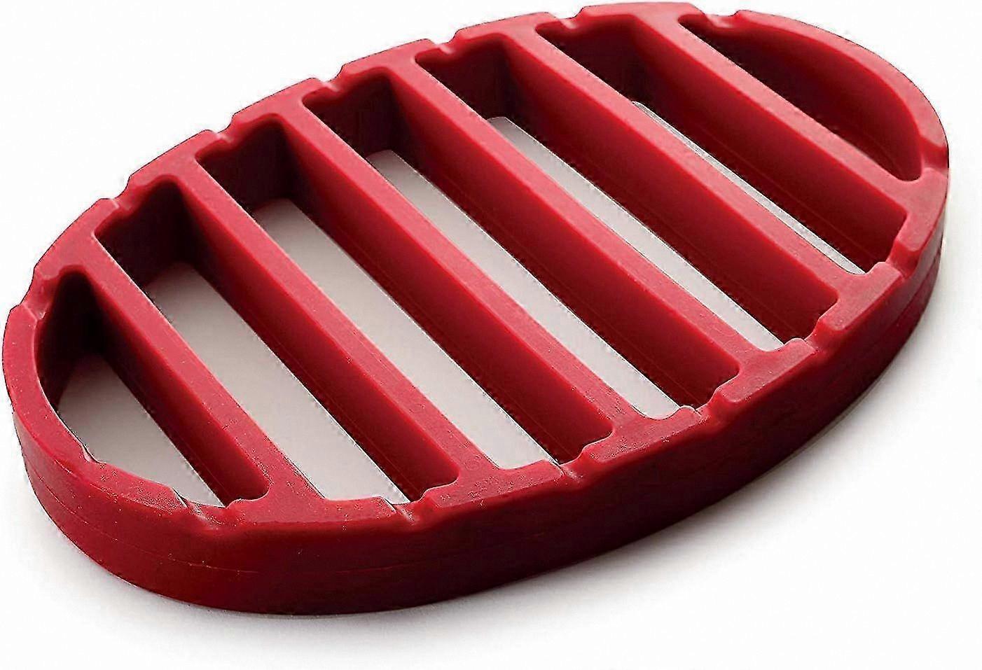 Silicone Oval Roasting Rack for Baking and Grilling