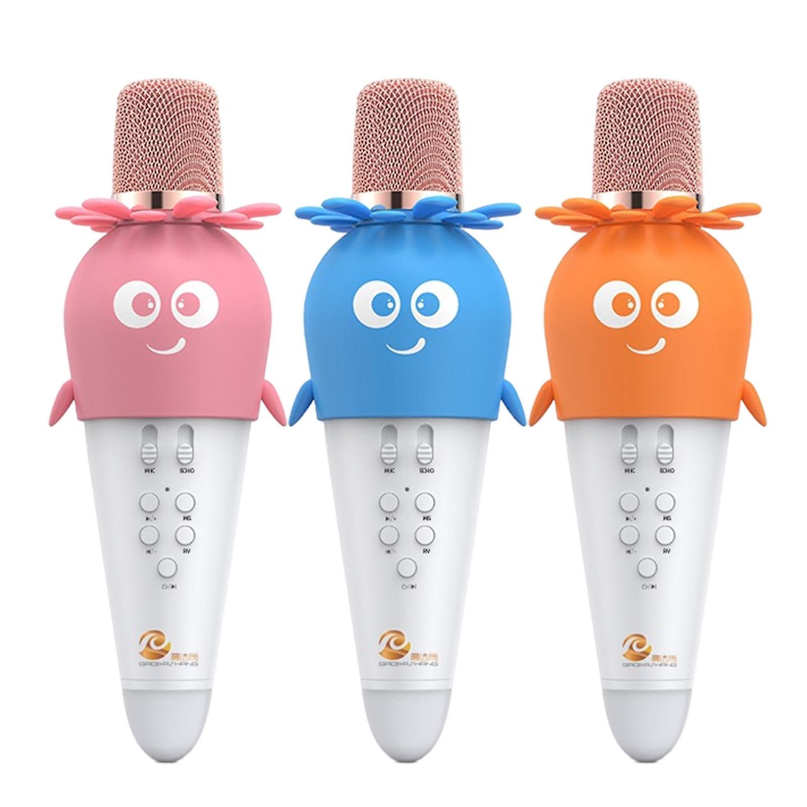 3x Wireless Bluetooth Microphone Speaker Bluetooth Mic for Party Home Ktv