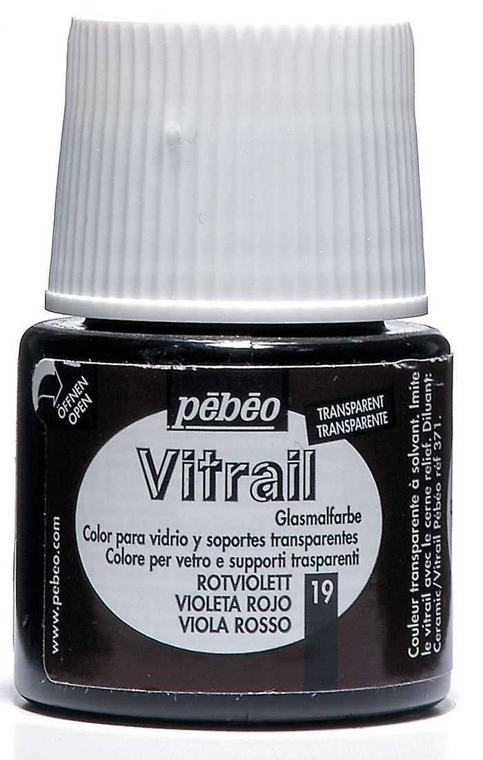 Pebeo Vitrail Şeffaf Cam Boya 45ml