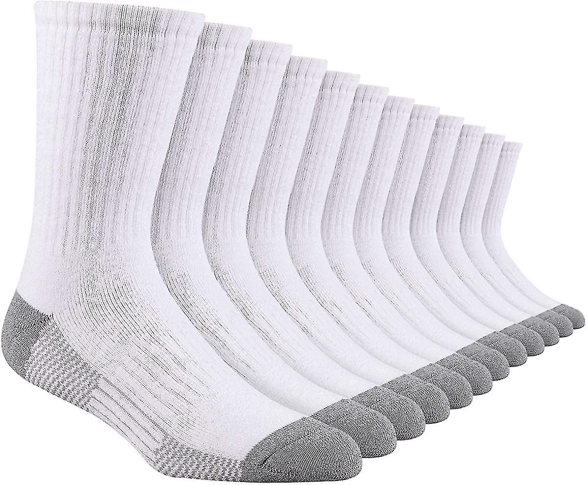 5 paires hommes Coton Performance Athletic Crew Extra Heavy Cushion Chaussettes