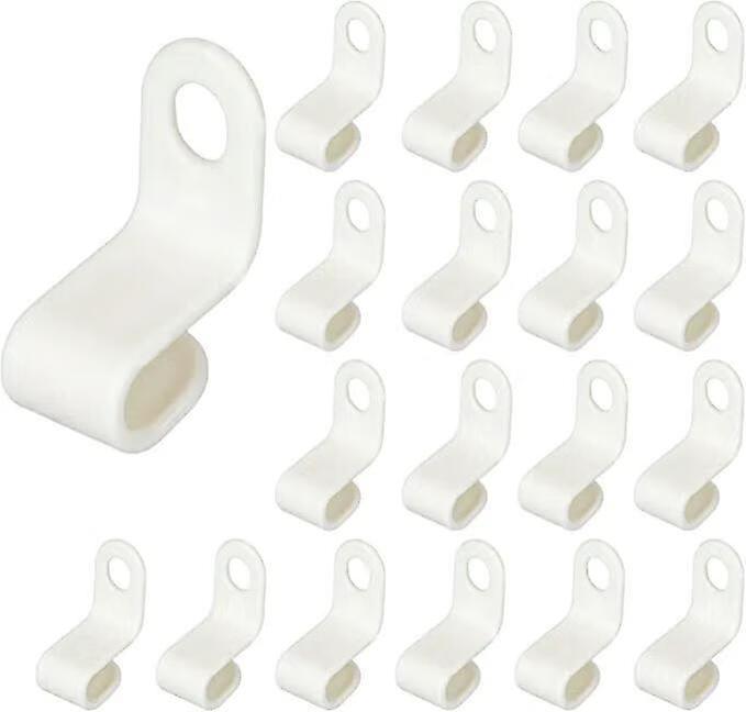 20 Pieces Clothes Hanger Connector Hooks, Plastic Mini Multi-layer Cascading Hanger Hooks Hanging Clips