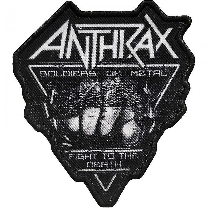 Anthrax Soldier Of Metal FTD Iron On Patch