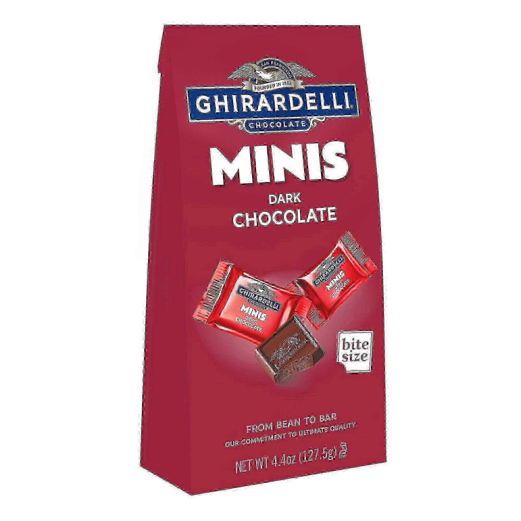 Ghirardelli Dark Chocolate Minis, 4.4 Oz