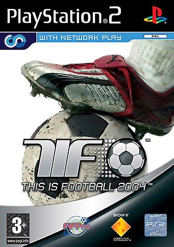 This is Football 2004 (PS2) - PAL - New & Sealed