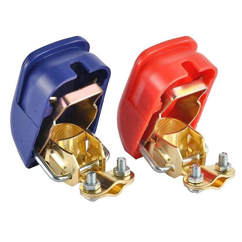 Universal 1 Pair Quick Release Battery Terminals Clamps Connector Battery Battery Terminal Quick Connector C Car Clip Pull- X8j3