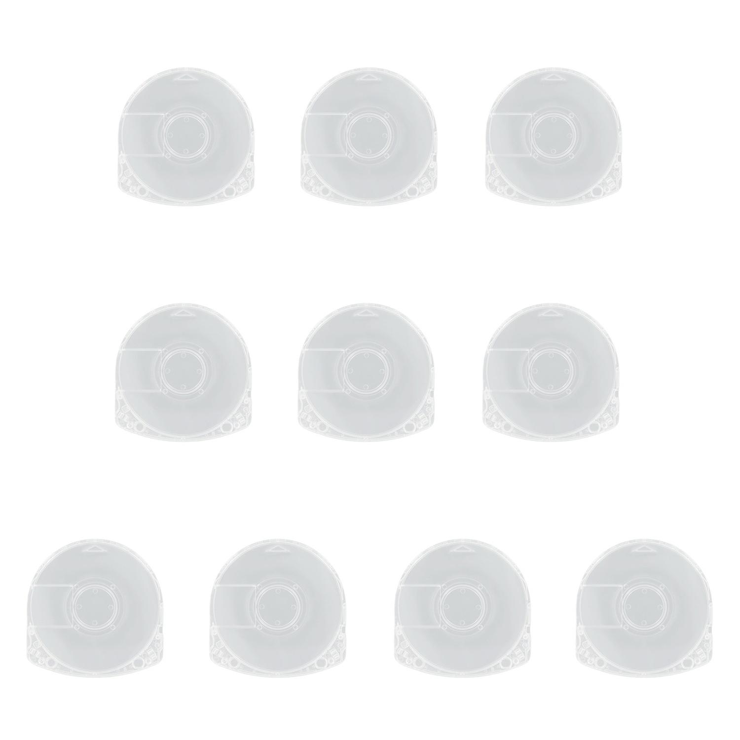 Renikh 10Pcs Replacement Clear UMD Game Disc Case Shell Compatible Sony PSP1000/2000/3000