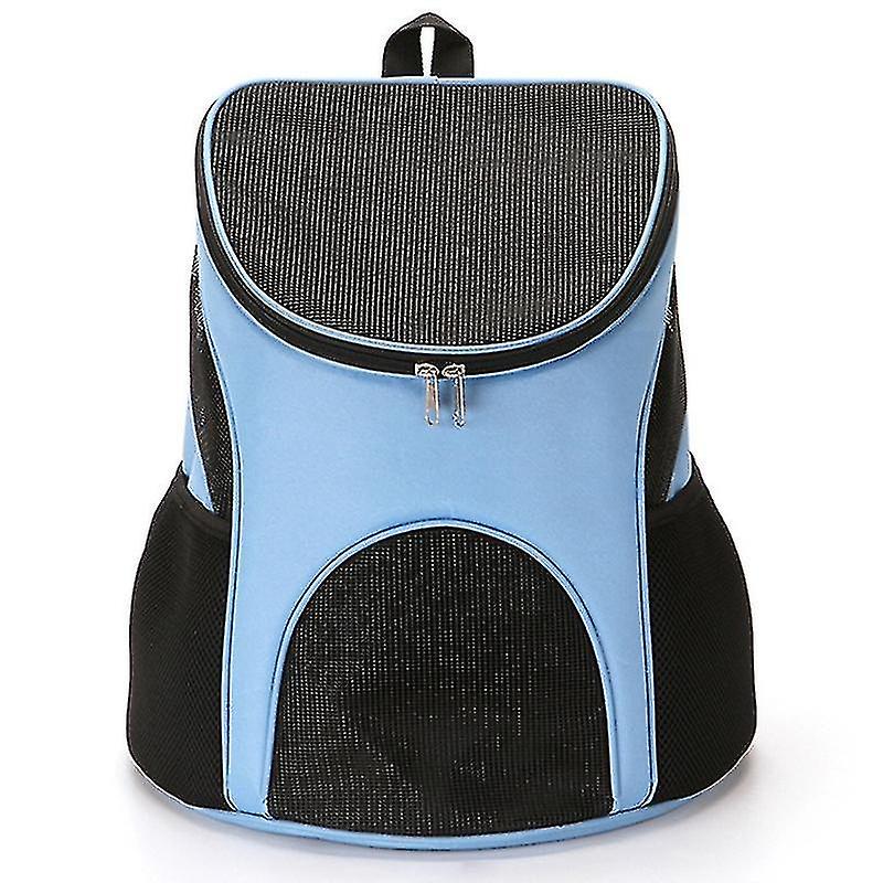 Bird Cage Bird Baths Portable Folding Nylon Breathable Pet Carrier Backpack Size: 45x36x31cm Blue