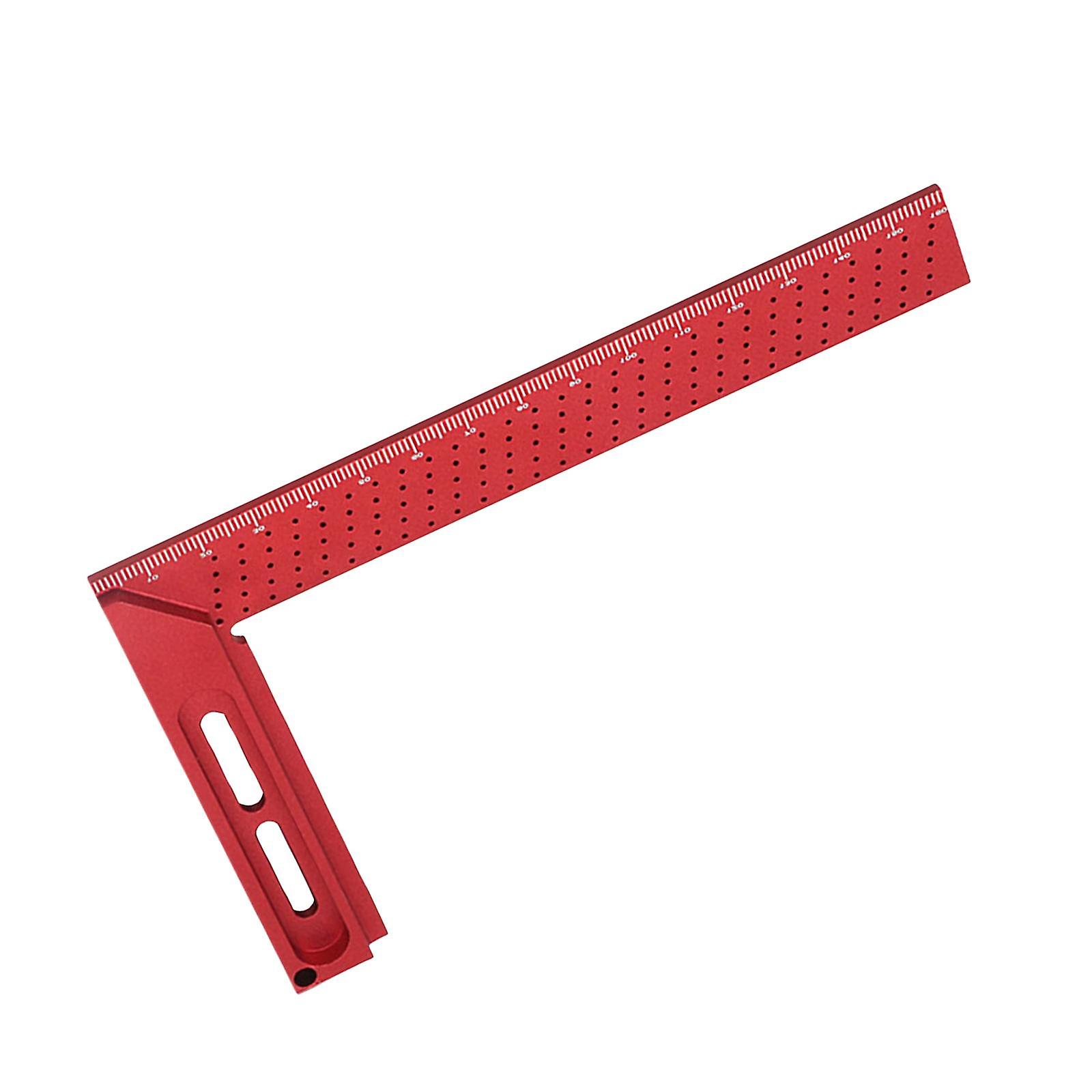 L Shaped Square Ruler Portable Accurate Woodworking Angle Ruler for Carpentry