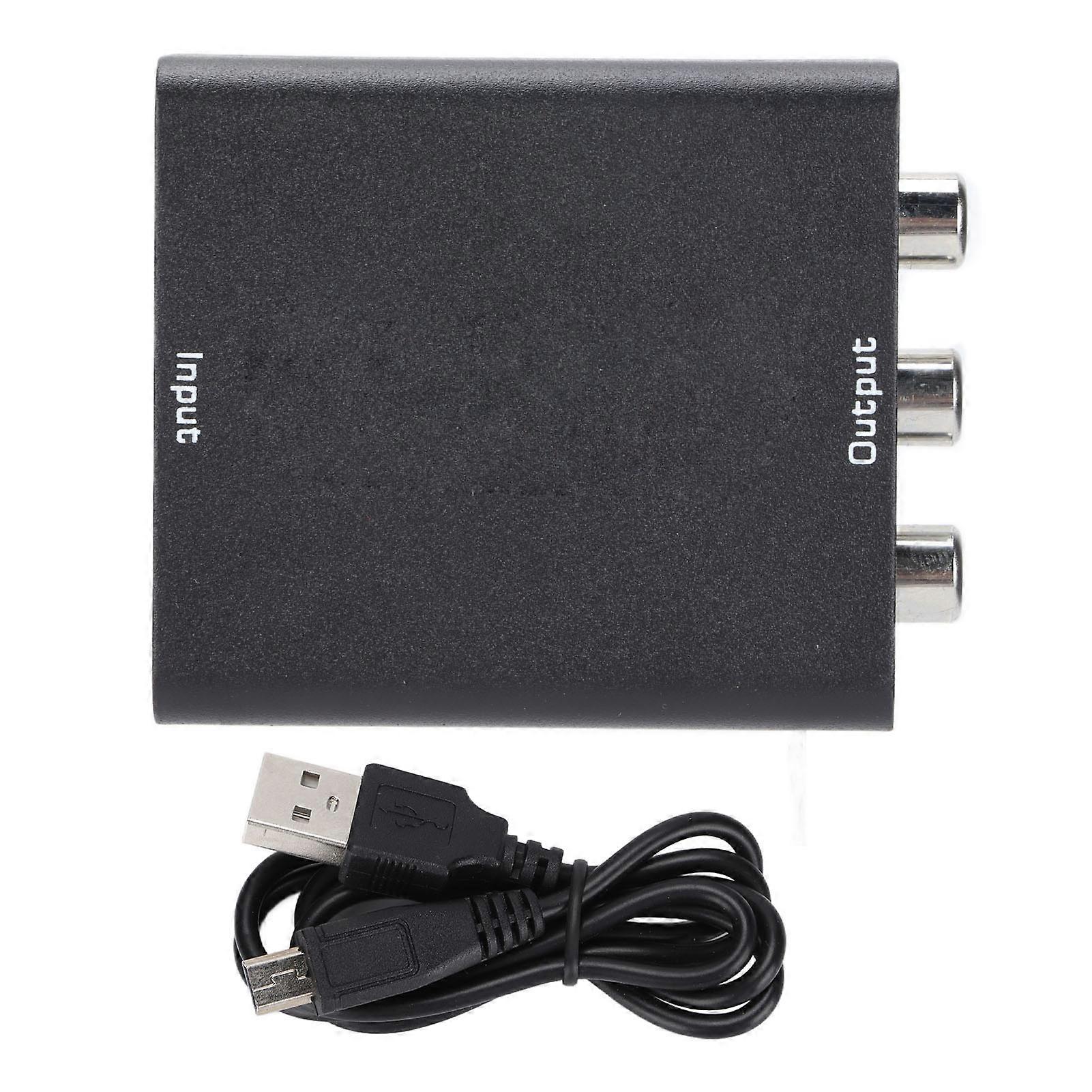 4Kx2K to RCA AV Converter - Compact Multimedia Interface by Mini CVBs