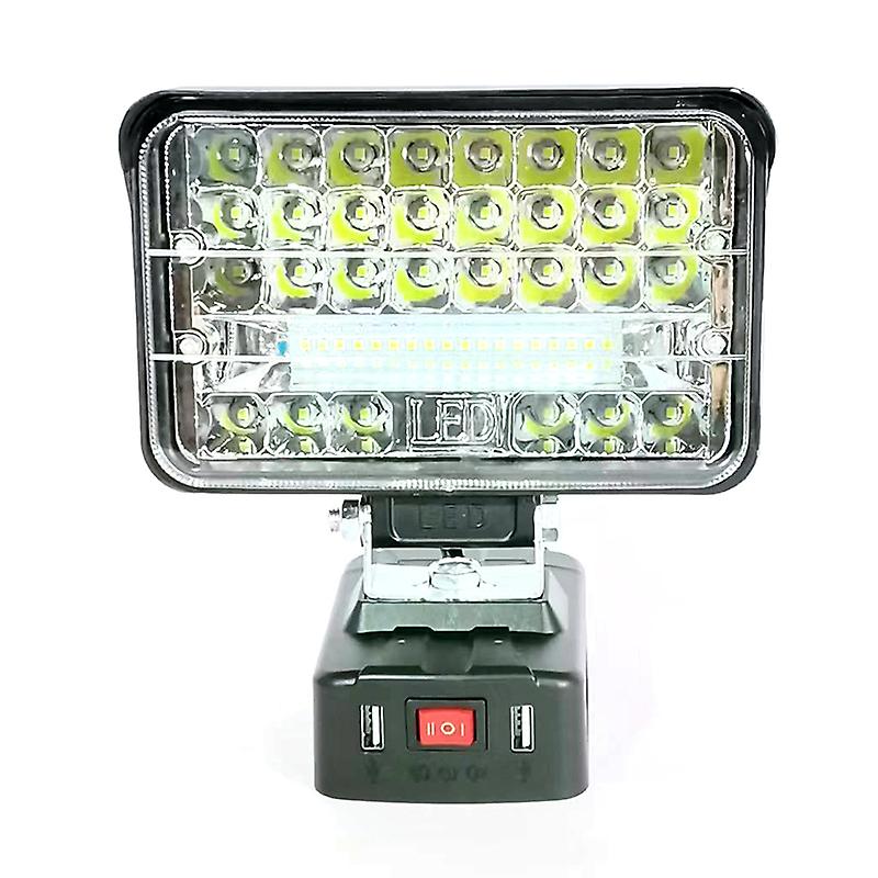 LED Work Light Portable High Brightness USB Charging Multipurpose Outdoor Security Light for Camping