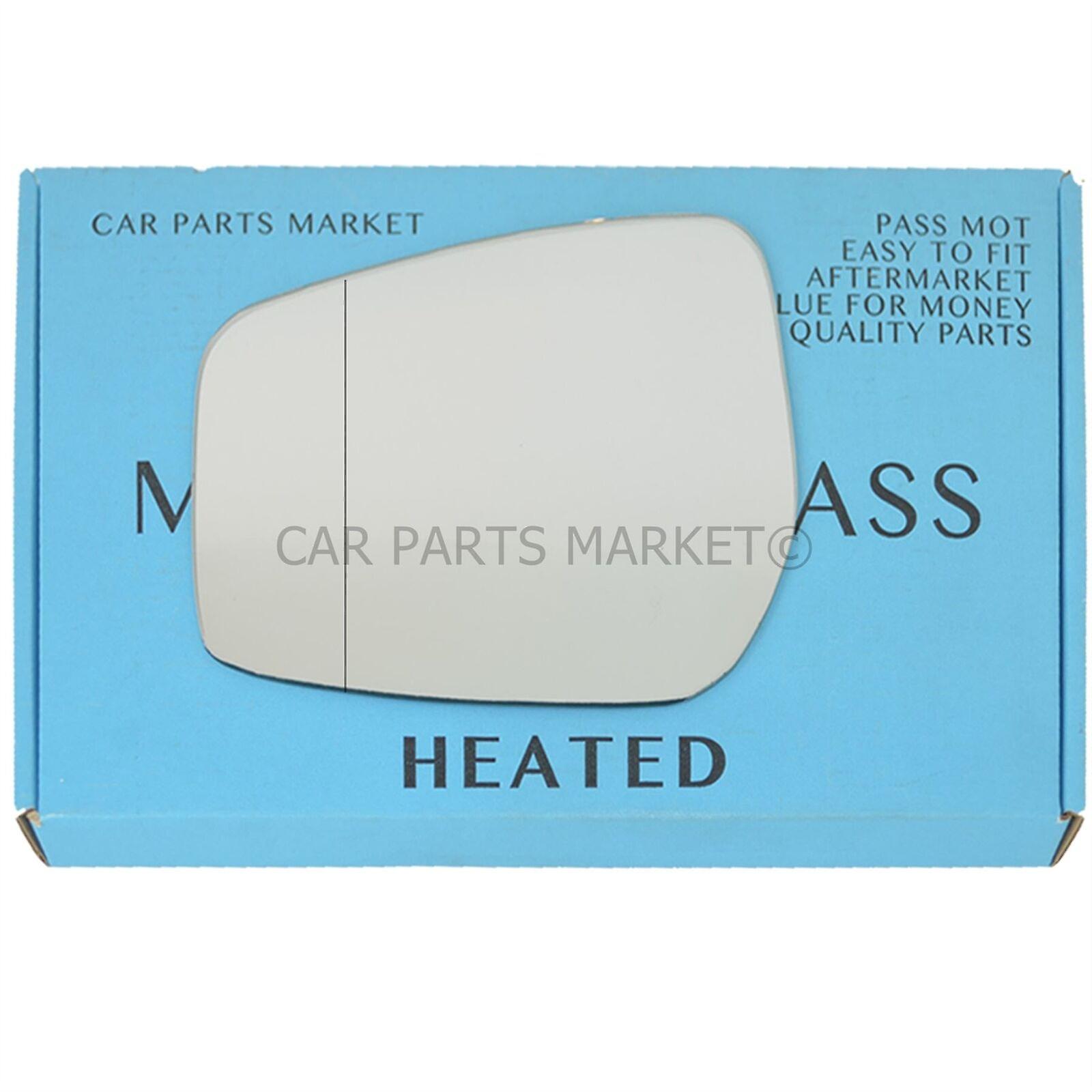 Left Side wide Angle Wing Mirror Glass For Nissan Note 2013-2017 Heated