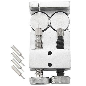 Aanpassing horlogeband band armband link pin remover horloge reparatie gereedschapsriem adjus hoog laag gereedschap komen met 4 reserve pinnen