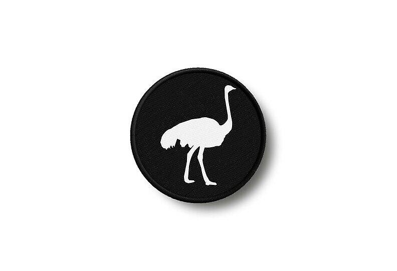 Patch badge ecusson prints ostrich thermosticker