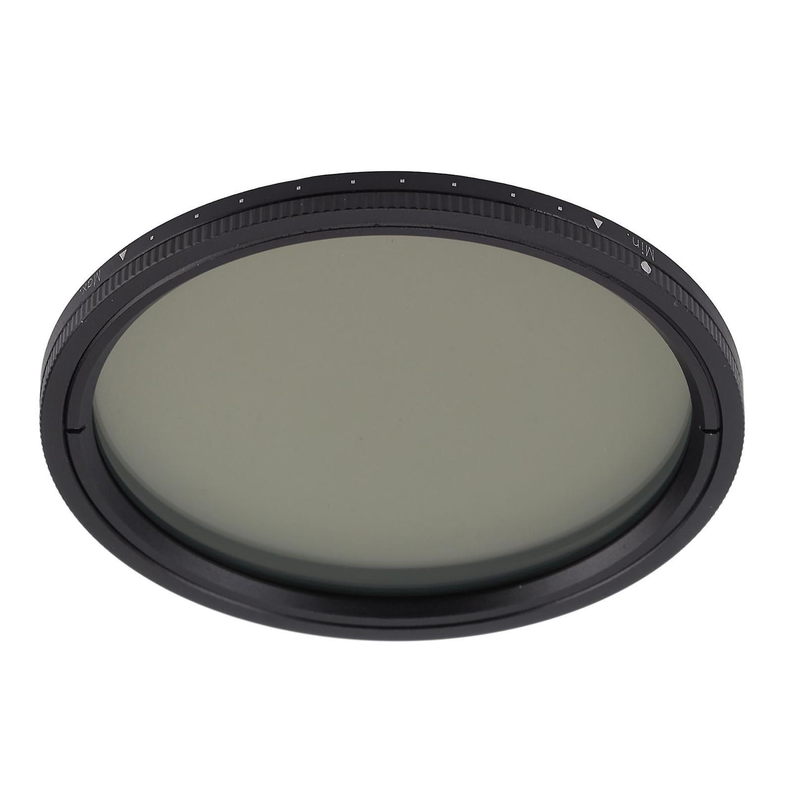 Lightdow Camera ND Filter ND2 to ND1000 Adjustable Optical Glass Camera Filter Lens for Shooting Flowing Water