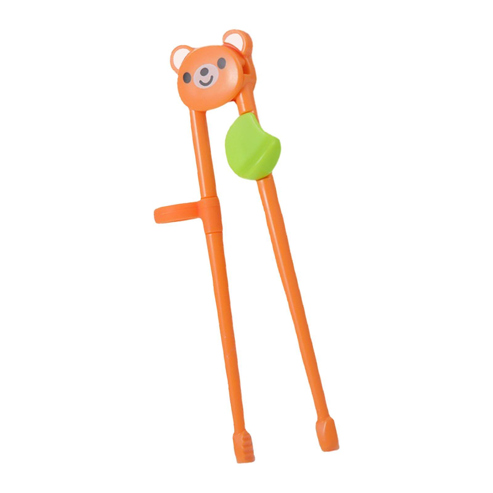 Chinese Beginner Chopsticks Learning Practice Chopsticks, Left or Right Handed Tableware Non Slip Training Chopsticks