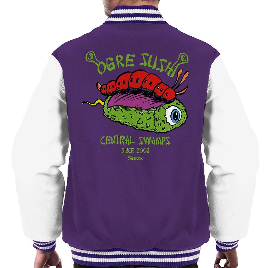 Shrek Ogre Sushi Central Swamps Men's Varsity Jacket