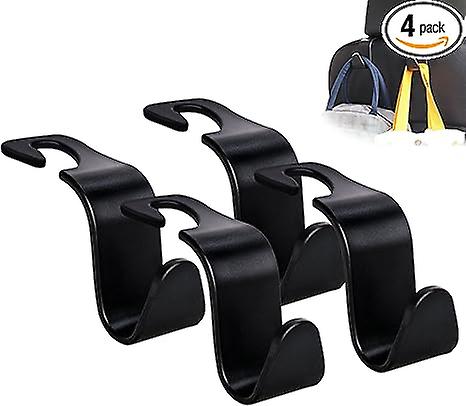 Set of 4 car seat headrest hooks (a