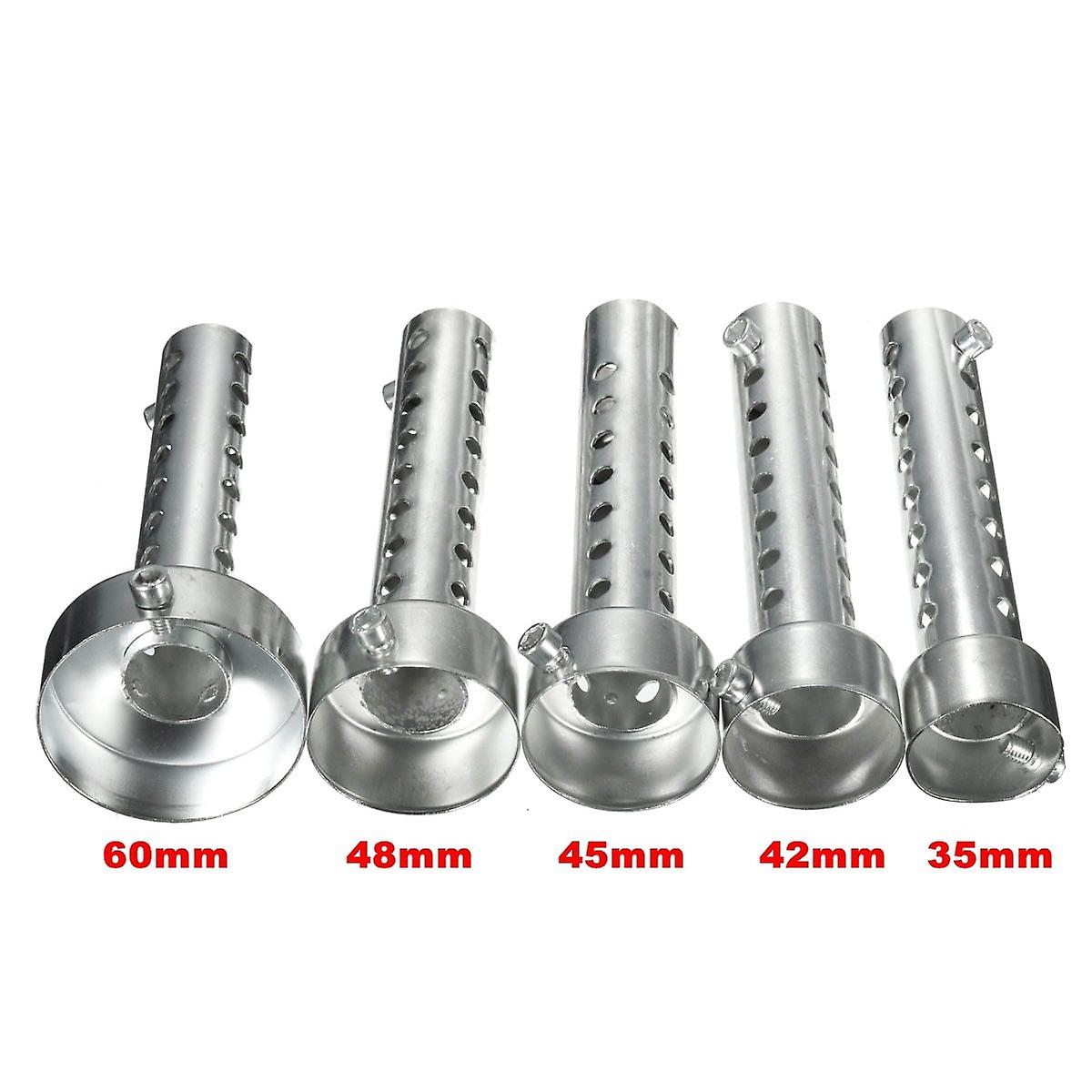 DB Killer Per Moto Alamor - Silenziatore Tubo Di Scarico Regolabile In Acciaio Inox, 120 Mm - Foto 8